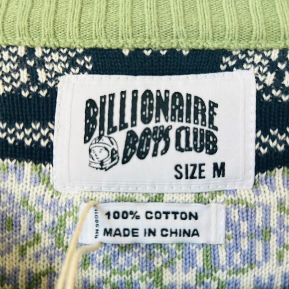 NWT Billionaire Boys Club Greetings Sweater Size Medium - Picture 3 of 8